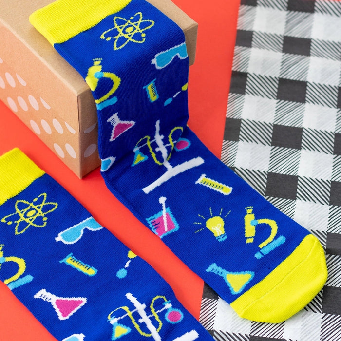 SCIENCE NERD SOCKS-LAVLEY