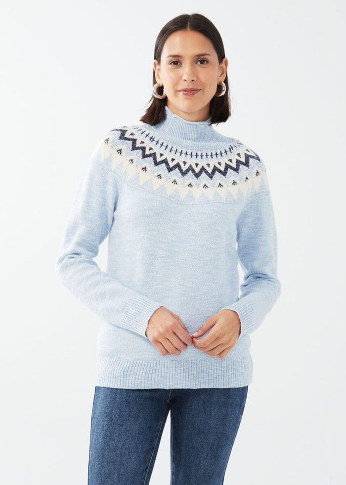 MARLED FAIRE ISLE SWEATER-INDIGO-FDJ FRENCH DRESSING JEANS