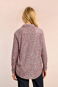 SEQUIN SHIRT-MOLLY BRACKEN