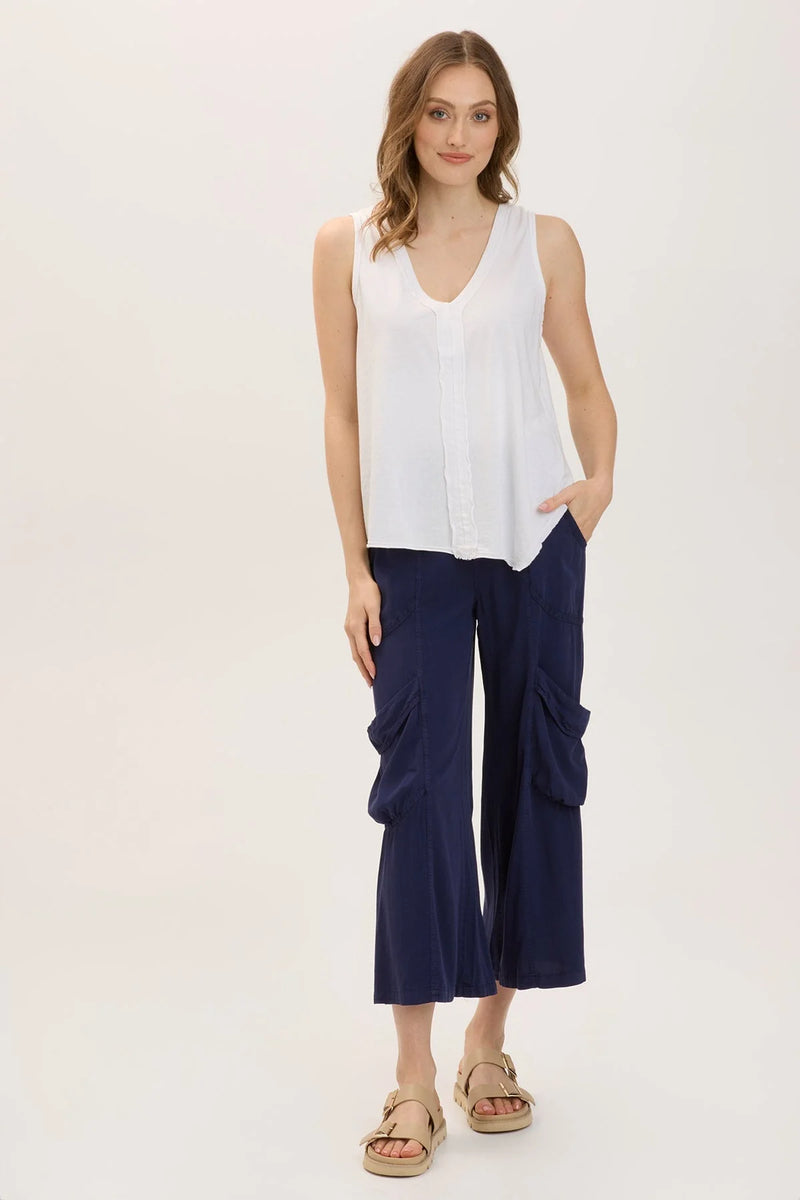 TWILL FAULKNER CROP-ADRIFT- WEARABLES/XCVI