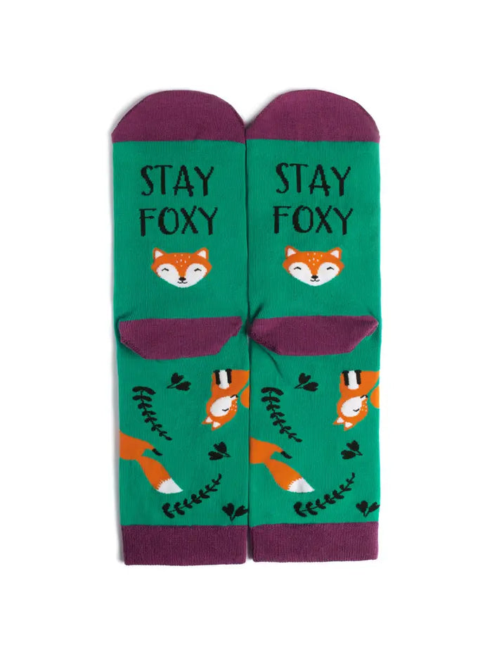 STAY FOXY SOCKS-LAVLEY