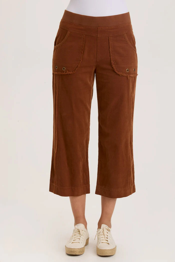 CORD TRUMBLE CROP-RUSSET-WEARABLES/XCVI