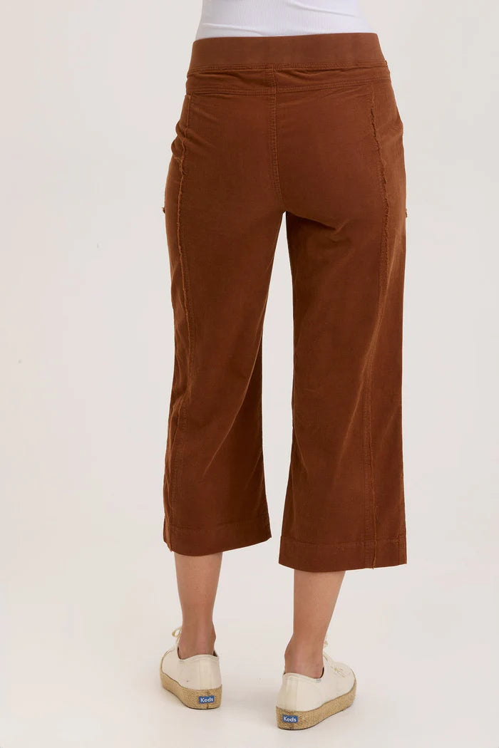 CORD TRUMBLE CROP-RUSSET-WEARABLES/XCVI