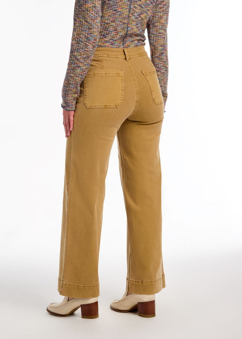 OLIVIA WIDE LEG-GOLDEN-FDJ FRENCH DRESSING JEANS