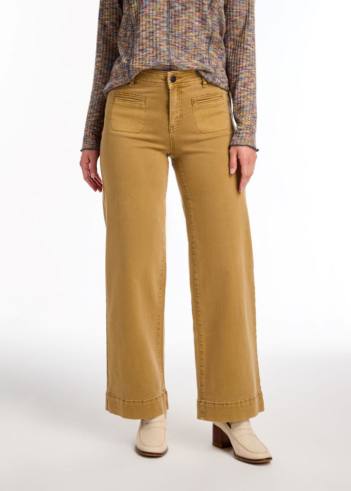 OLIVIA WIDE LEG-GOLDEN-FDJ FRENCH DRESSING JEANS