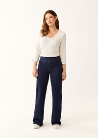 BEYOND DENIM PULL-ON WIDE LEG-FDJ FRENCH DRESSING