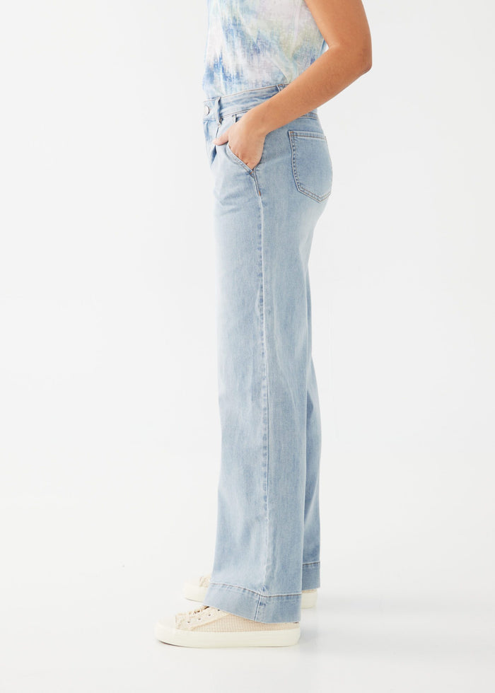 OLIVIA LIGHT WEIGHT WIDE LEG TROUSER-FDJ FRENCH DRESSING JEANS