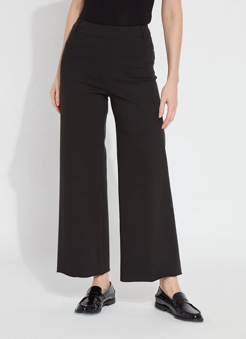 ERIN HI WAIST WIDE LEG DENIM-BLACK-LYSSE