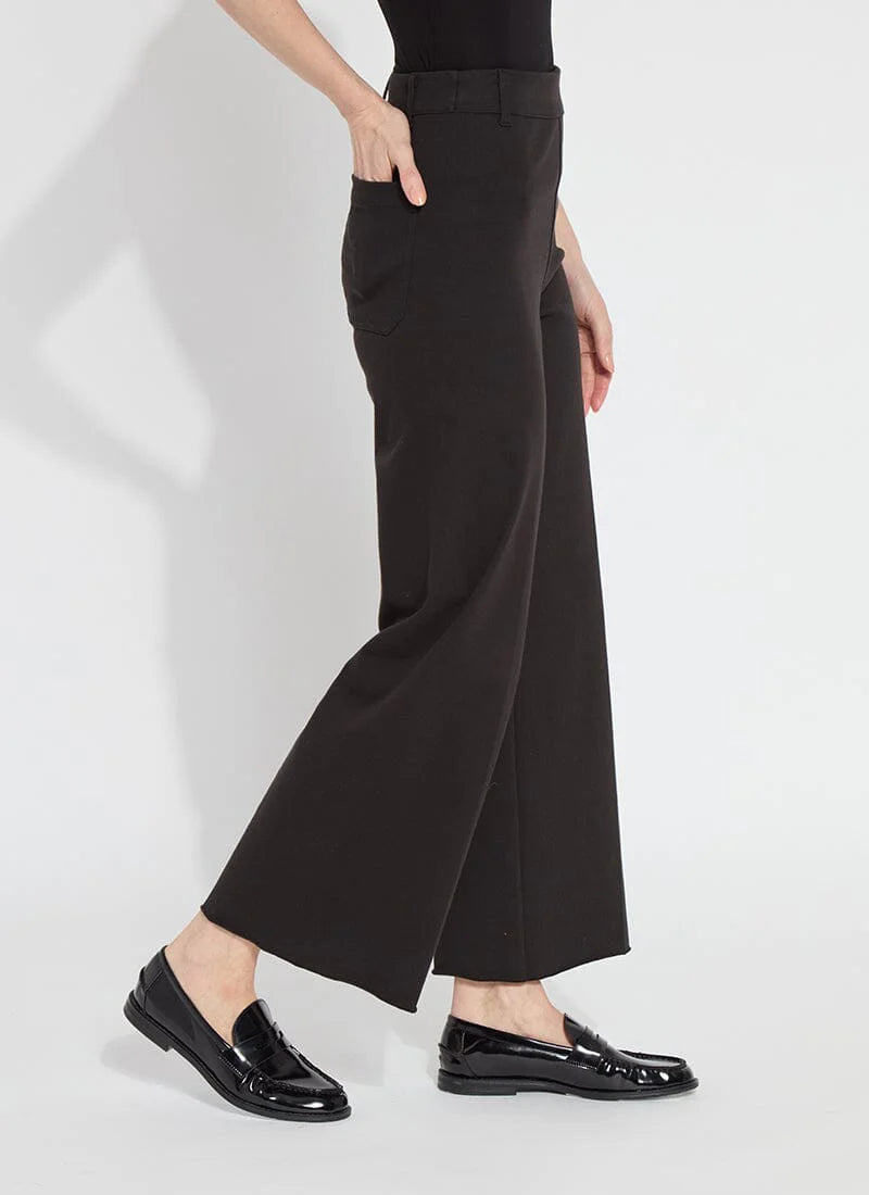 ERIN HI WAIST WIDE LEG DENIM-BLACK-LYSSE