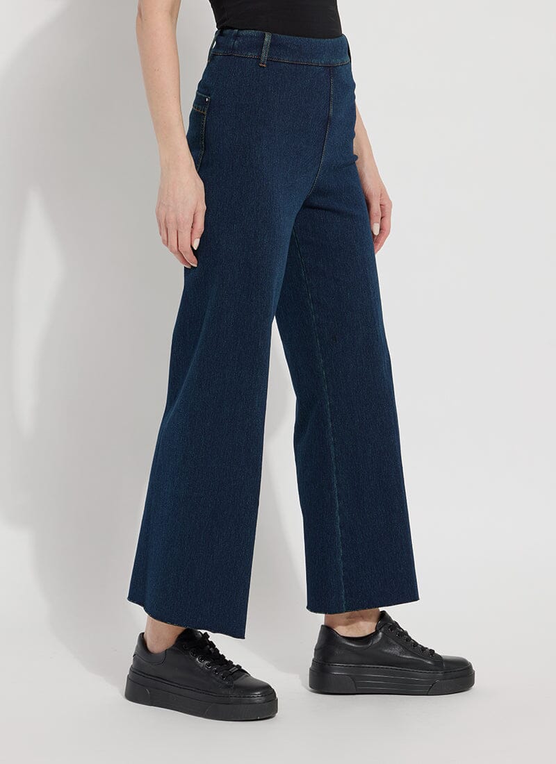 ERIN HI WAIST WIDE LEG DENIM-INDIGO-LYSSE