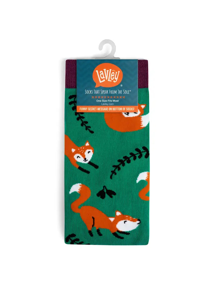 STAY FOXY SOCKS-LAVLEY