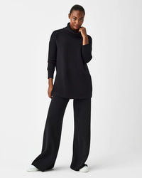 AIR ESSENTIALS TURTLENECK TUNIC-VERY BLACK-SPANX