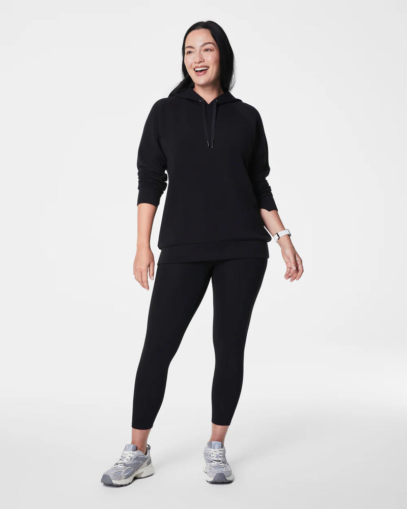 AIR ESSENTIALS CLASSIC LONG HOODIE-VERY BLACK-SPANX