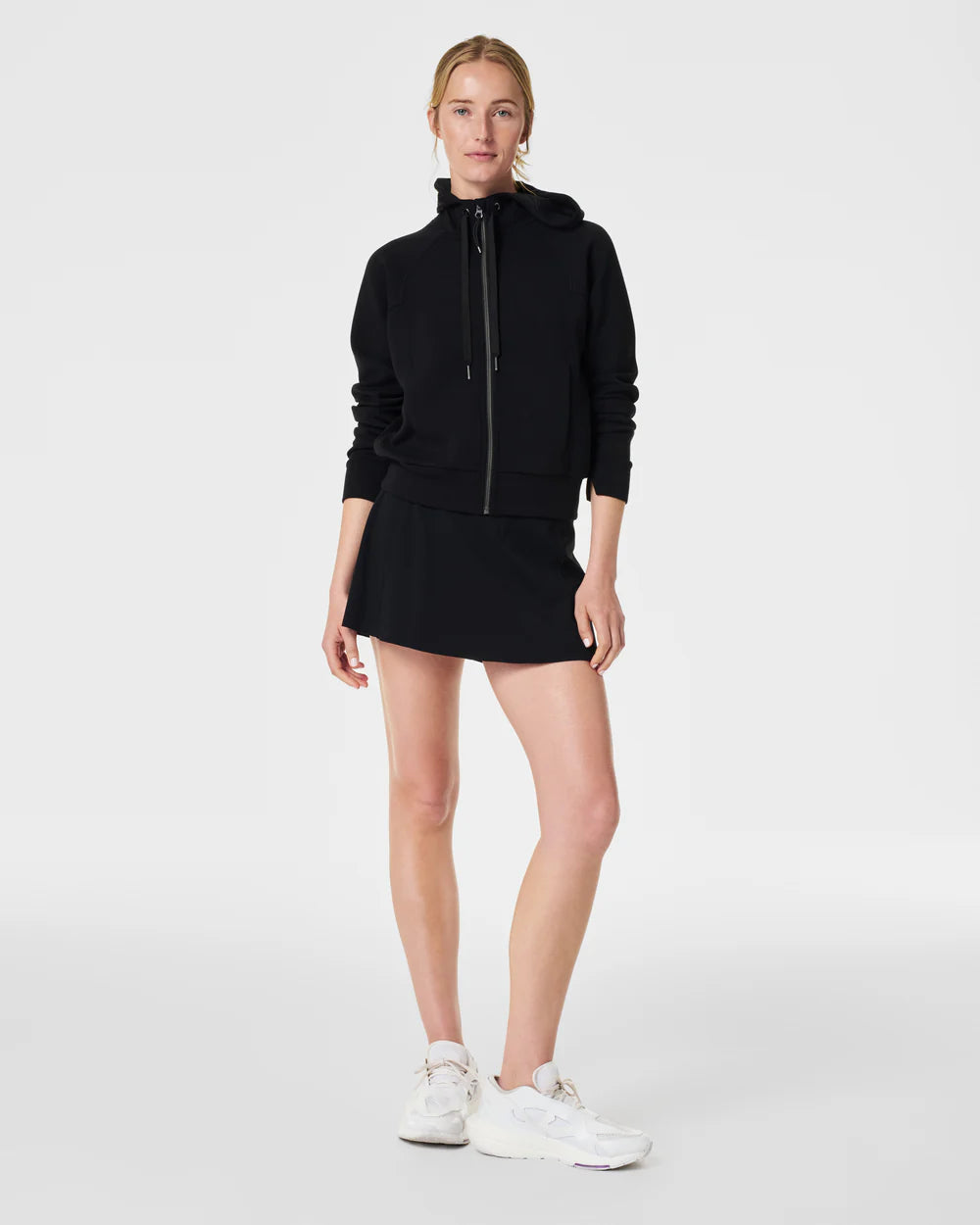 AIR ESSENTIALS FULL ZIP-VERY BLACK-SPANX