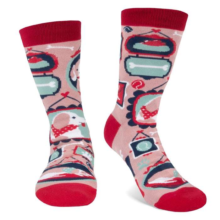 DOG MOM SOCKS-LAVLEY