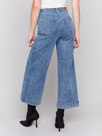 CROPPED FLARE PATCH POCKET JEAN-CHARLIE B