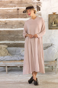 VIGGO HODDIE T DRESS-MAGNOLIA PEARL-DRESS 1120