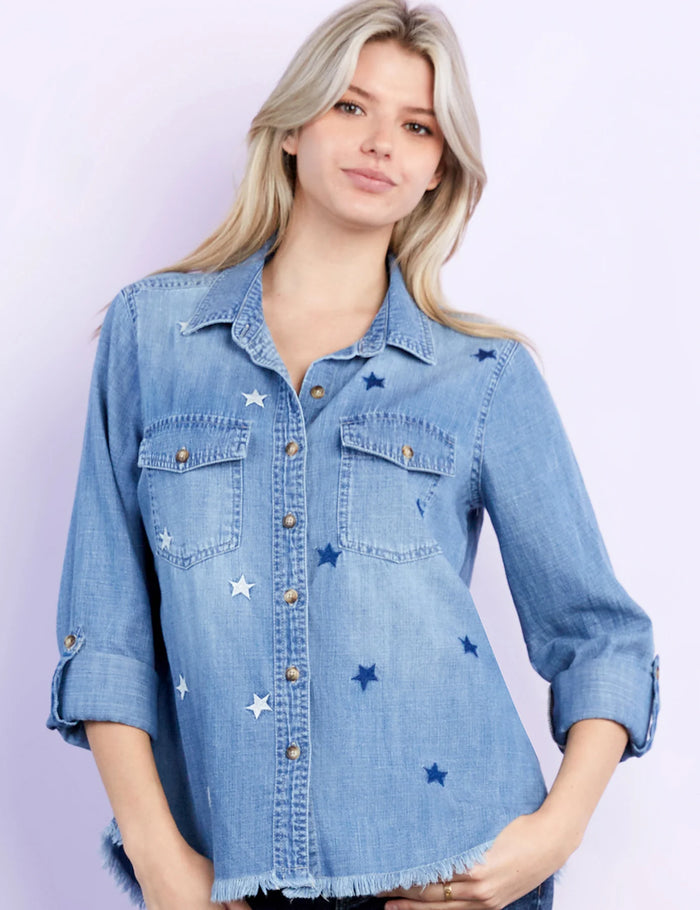 DENIM STARS SHIRT-BILLY T