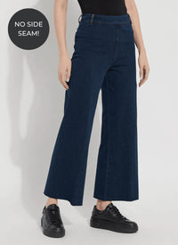 ERIN HI WAIST WIDE LEG DENIM-INDIGO-LYSSE