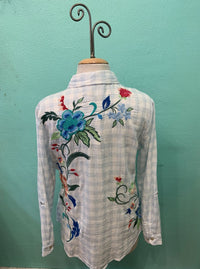 MADALEINA DOUBLE BUTTON SHIRT-JOHNNY WAS