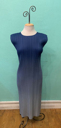 BLUE OMBRE DRESS SET-VANITE COUTURE