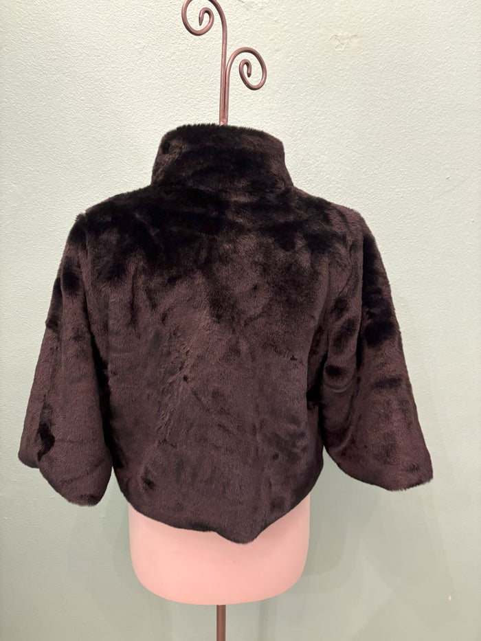 FAUX SHEARED MINK JACKET-ECHO DESIGN