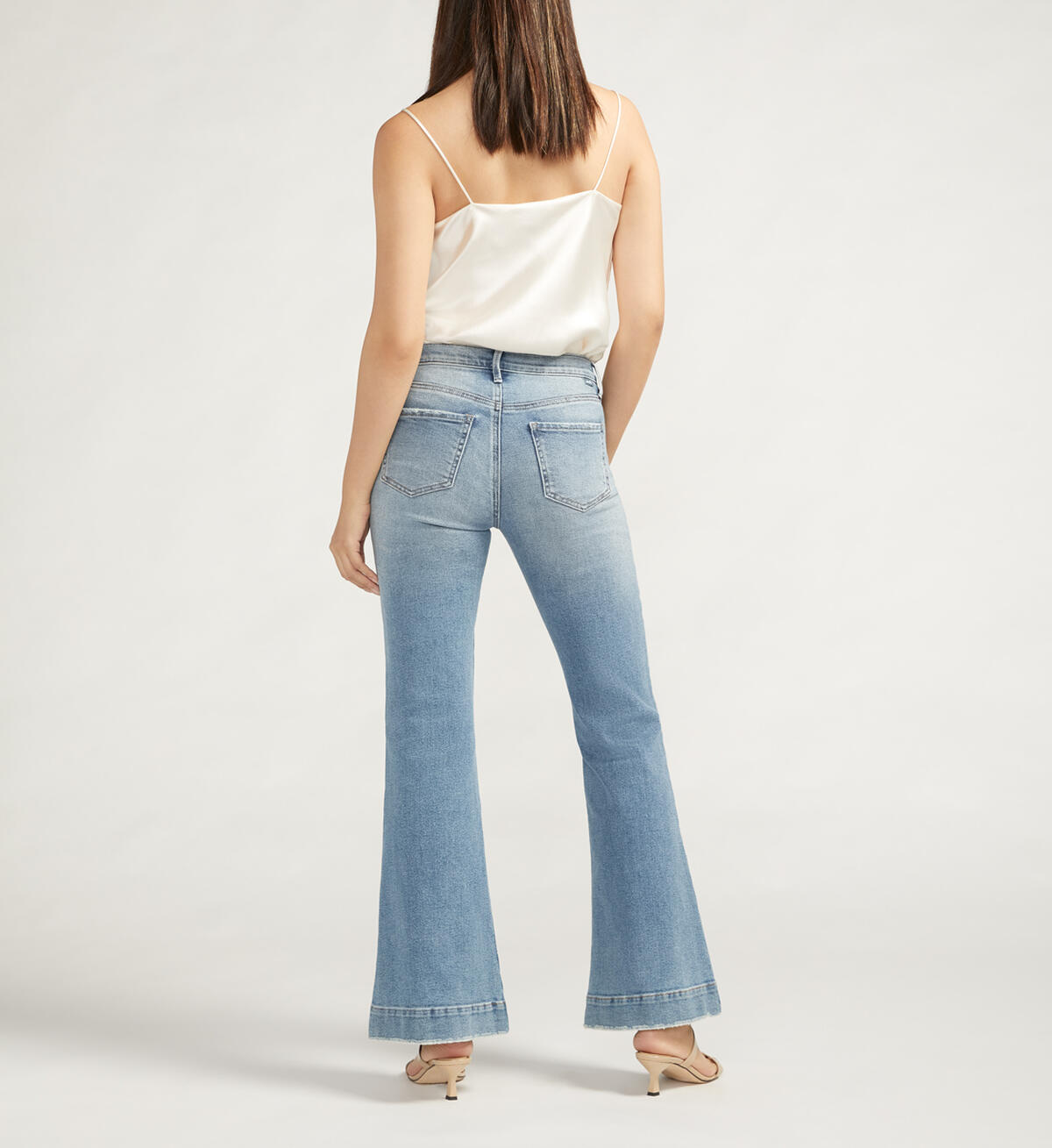 KAIT MID RISE FLARE LEG JEAN 32"-GARDEN BLUE-JAG JEANS