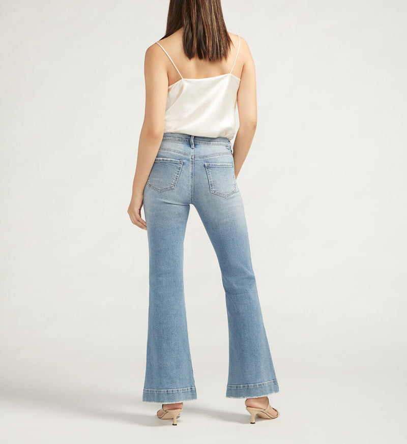 KAIT MID RISE FLARE LEG JEAN 30"-GARDEN BLUE-JAG JEANS