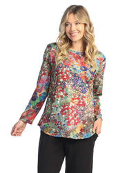 POTPOURRI FRENCH BRUSH TUNIC TOP-JESS AND JANE