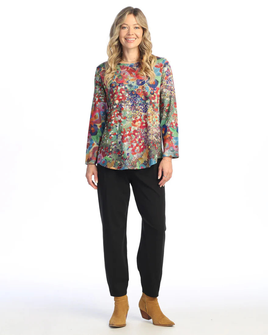 POTPOURRI FRENCH BRUSH TUNIC TOP-JESS AND JANE