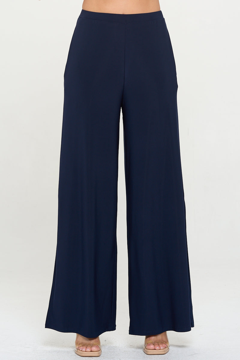 SIDE SLIT PANT-NAVY-LAST TANGO