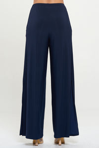 SIDE SLIT PANT-NAVY-LAST TANGO