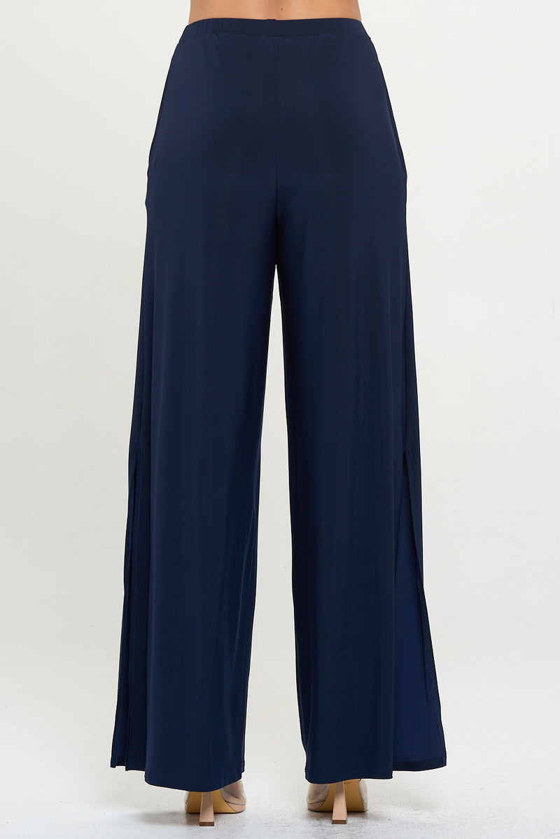 SIDE SLIT PANT-NAVY-LAST TANGO