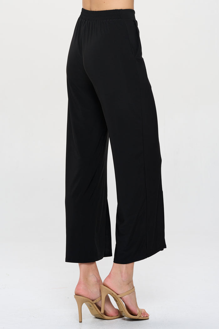 FRONT SLIT CROP PANT-BLACK-LAST TANGO