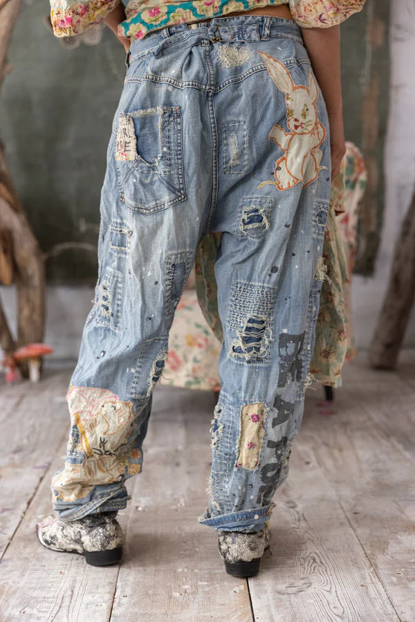 BE A POEM MINER DENIMS-MAGNOLIA PEARL-PANTS 417