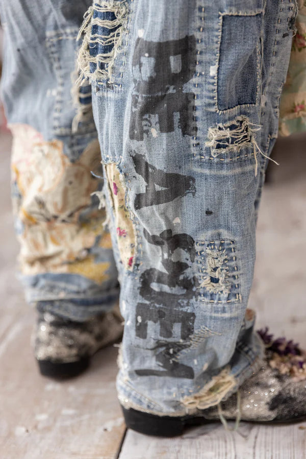 BE A POEM MINER DENIMS-MAGNOLIA PEARL-PANTS 417