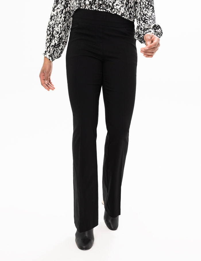 BOOTCUT TROUSER PANT-BLACK- RENUAR