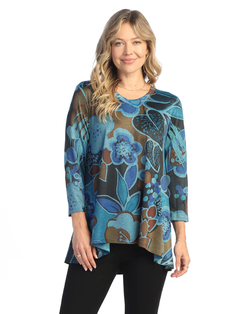 LULLABY SLINKY KNIT HI-LO TUNIC-JESS AND JANE