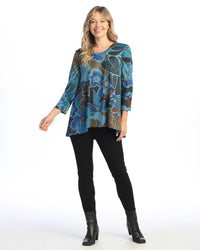 LULLABY SLINKY KNIT HI-LO TUNIC-JESS AND JANE