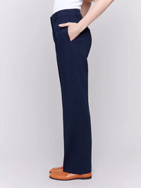 STRAIGHT LEG PANT-NAVY-CHARLIE B