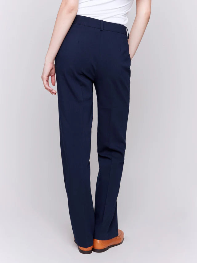 STRAIGHT LEG PANT-NAVY-CHARLIE B