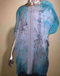 LONG SILK TUNIC-COCOON HOUSE