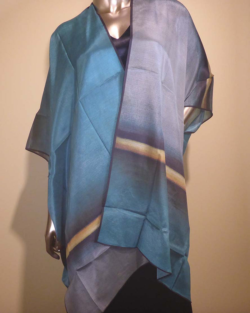 LONG SILK KIMONO JACKET-COCOON HOUSE