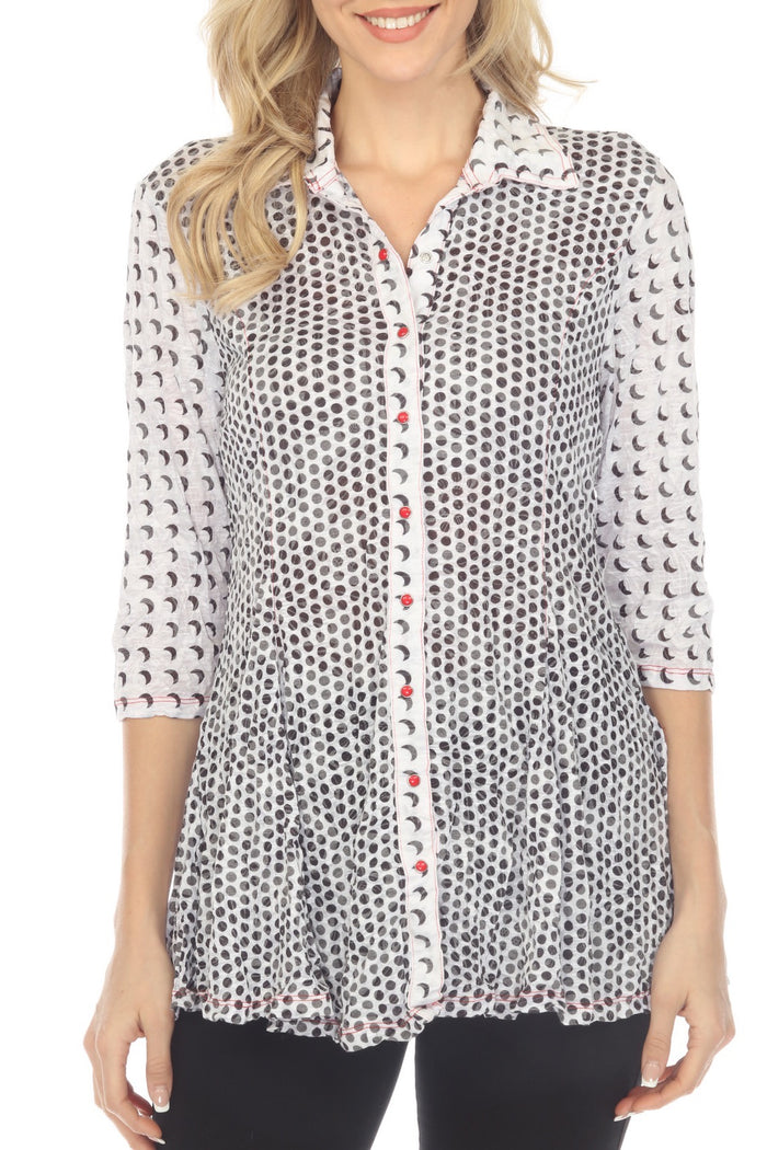 MOONDOTS-SELENA SHIRT-CARINE APPAREL