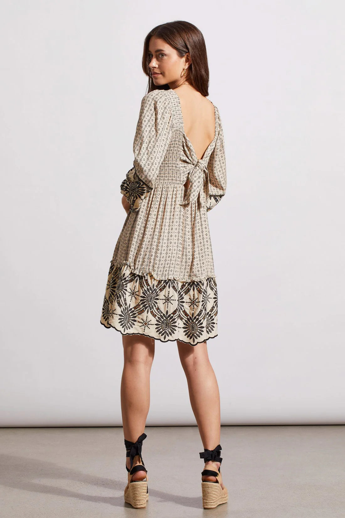 WEAR 2 WAYS EMBROIDERED DRESS-TRIBAL