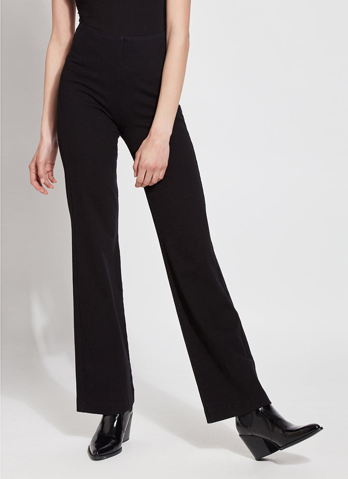 DENIM TROUSER-BLACK-LYSSE