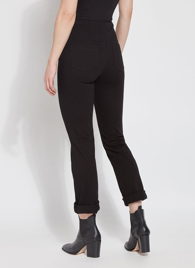 BOYFRIEND DENIM PANT-BLACK-LYSSE