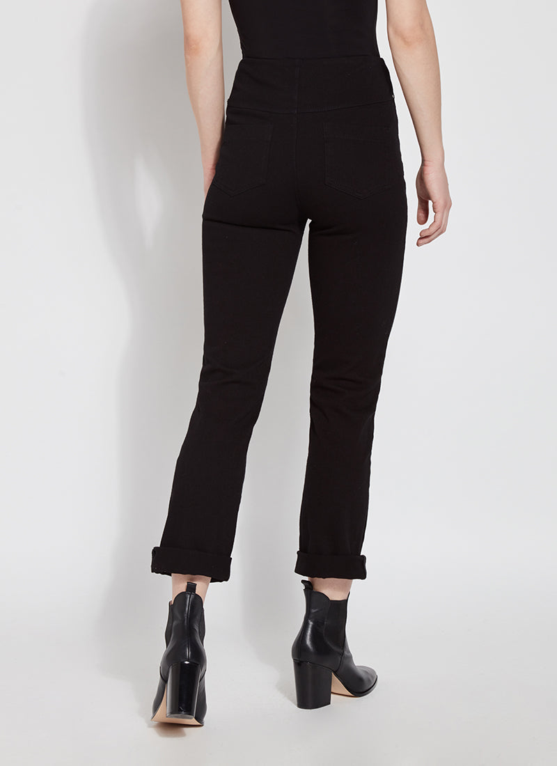 BOYFRIEND DENIM PANT-BLACK-LYSSE