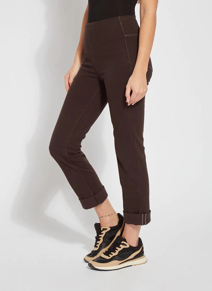 BOYFRIEND DENIM PANT-DOUBLE ESPRESSO-LYSSE