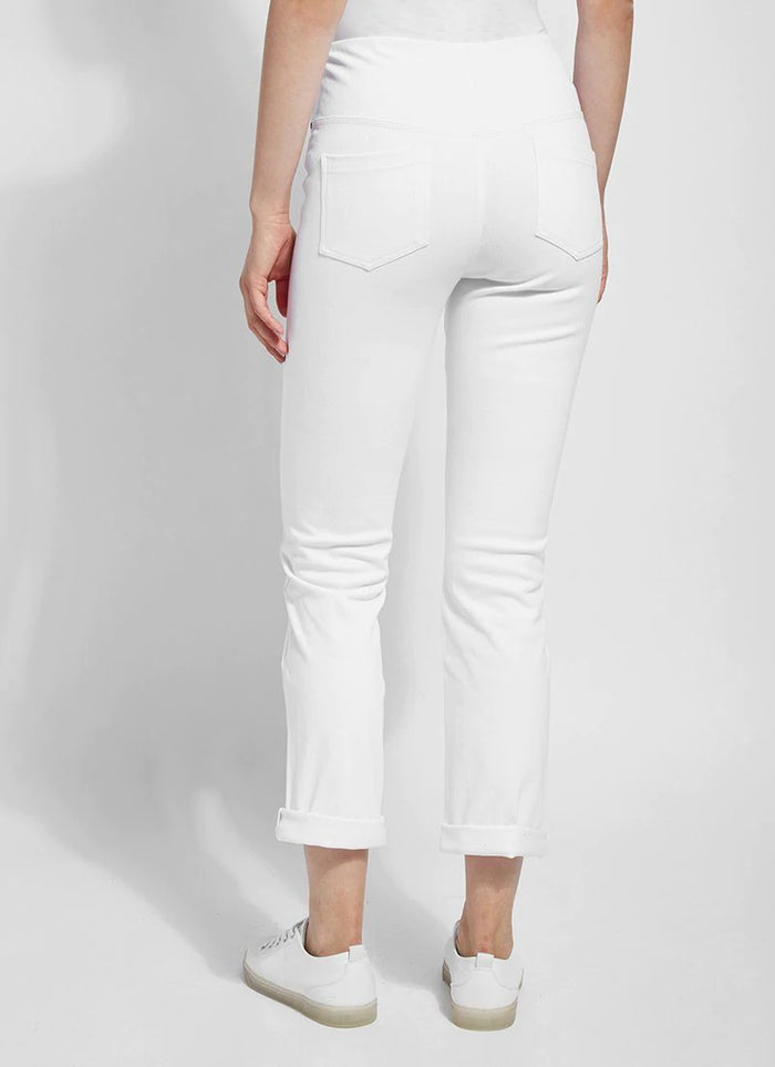 BOYFRIEND DENIM PANT-WHITE-LYSSE